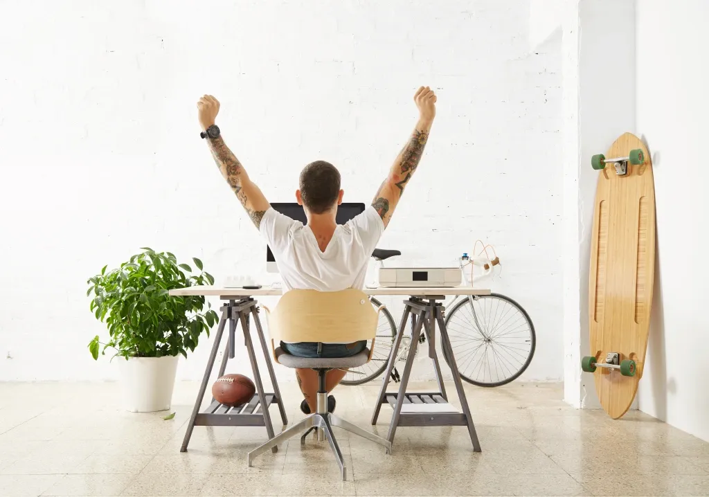 freelance heureux