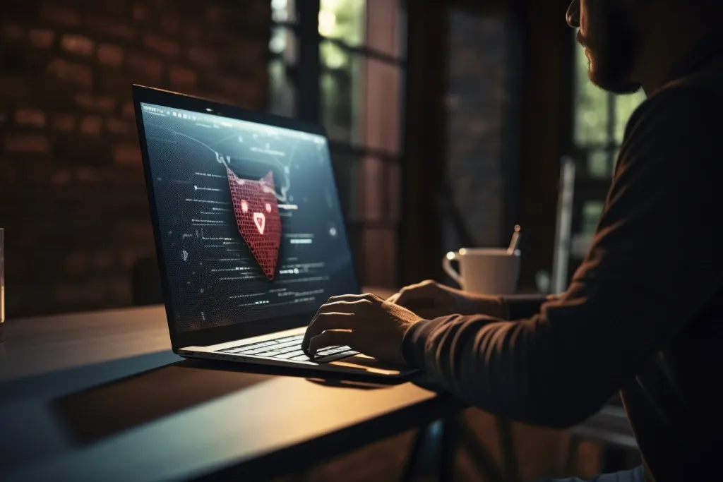 informaticien reçoit un virus